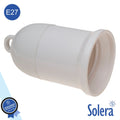 Casquilho P/ Lâmpada E27 Branco Solera - Tauu.pt