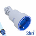 Ficha Schuko Fêmea 16A/250V Branco Solera - Tauu.pt