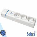 Extensão Elétrica 3X Schuko C/ Interruptor Ion Solera - Tauu,pt
