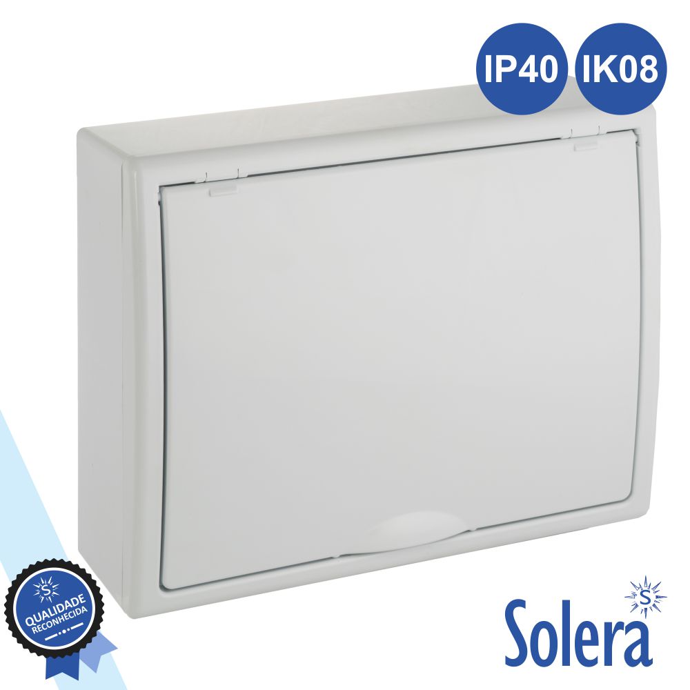 Caixa Distribuição Elétrica 14 Elementos Ip40 Ik08 Solera - Tauu.pt