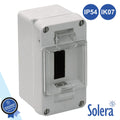 Caixa Distribuição Elétrica 3 Elementos Ip54 Ik07 Solera - Tauu,pt
