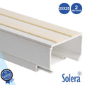 Calha Técnica Pvc C/ Adesivo 25X25Mm 480Mm² 2M Solera - Tauu.pt