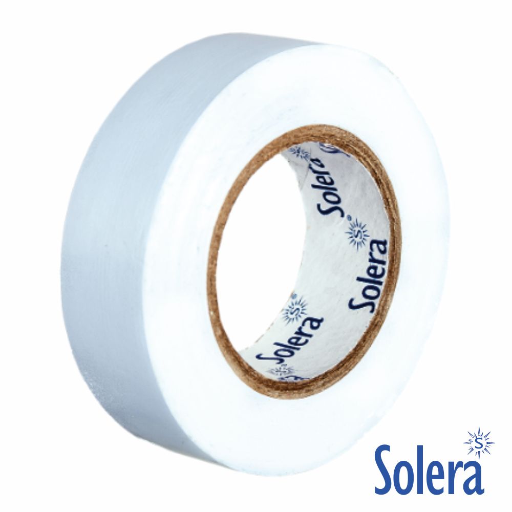 Fita Isoladora Branca 19Mm 20M Solera - Tauu.pt