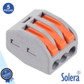 Ligador Torix 3 Condutores 2.5-4Mm 5X Solera - Tauu.pt