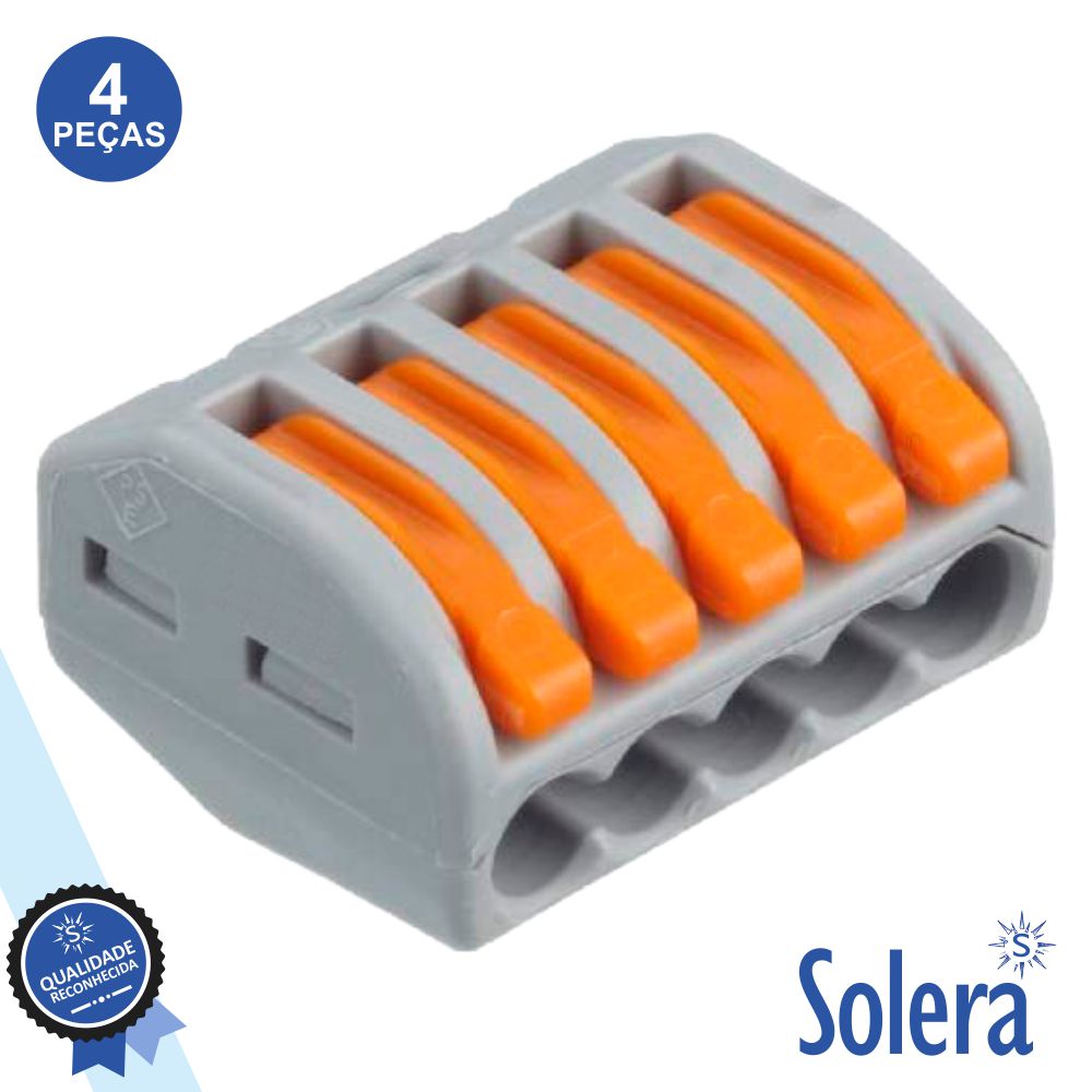 Ligador Torix 5 Condutores 2.5-4Mm 4X Solera - Tauu.pt