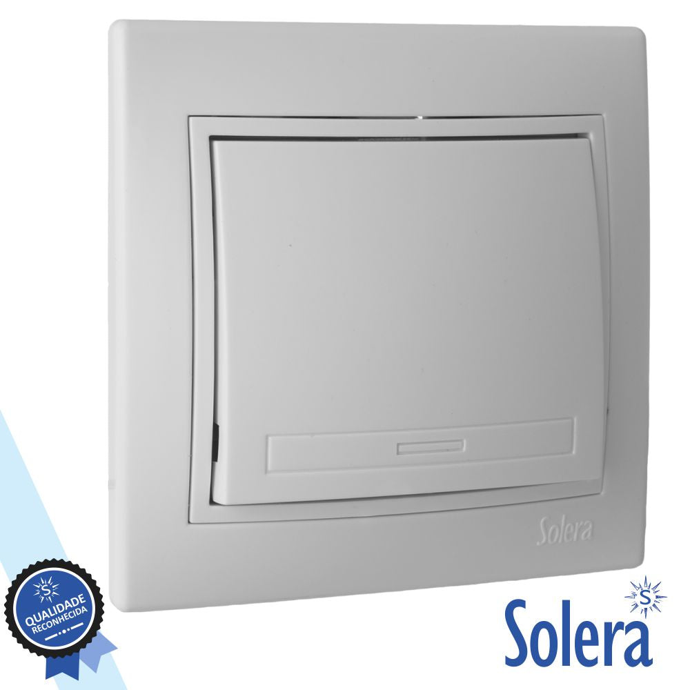 Interruptor Parede Encastrar 10A 250V Solera - Tauu,pt
