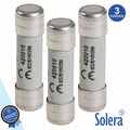 Fusível Cerâmica 10X38 10A 500V 3X Solera - Tauu,pt