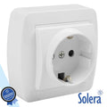 Tomada Elétrica Superfície C/ Terra Solera - Tauu.pt