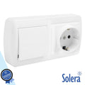 Interruptor E Tomada De Parede 10A 250V Solera - Tauu,pt