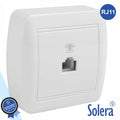 Tomada Telefone Rj11 Parede Solera - Tauu,pt