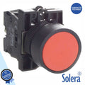 Pulsador C/ Retorno 230V Nf Vermelho 6Kv Solera - Tauu,pt
