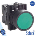 Pulsador C/ Retorno 230V Nf Verde 6Kv Solera - Tauu,pt