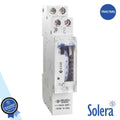 Temporizador Diário Analógico 16A 230V P/ Calha Din Solera - Tauu.pt