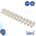 Barra De Junção 12 Cond 57A 10Mm² Branco Solera - Tauu,pt