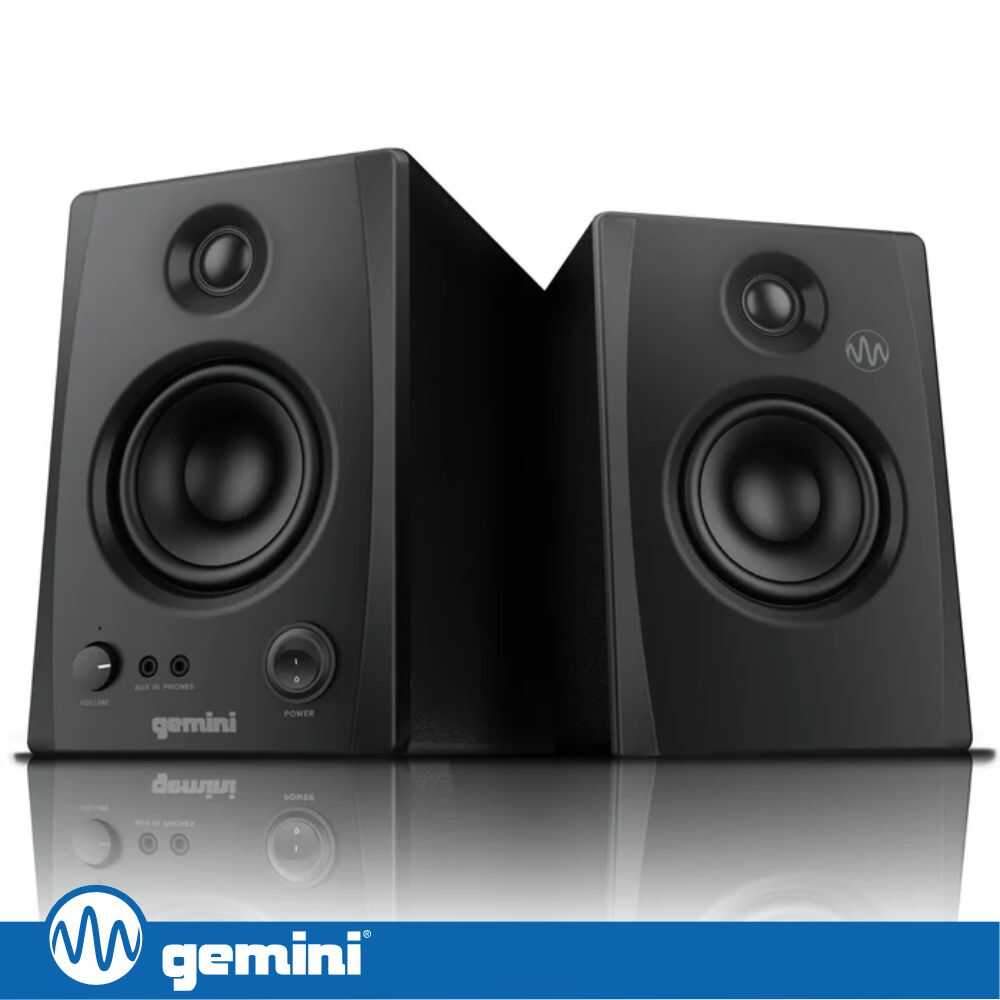 Monitores De Estúdio Ativo/Passivo 3.5" 100W Bt Gemini - Tauu.pt
