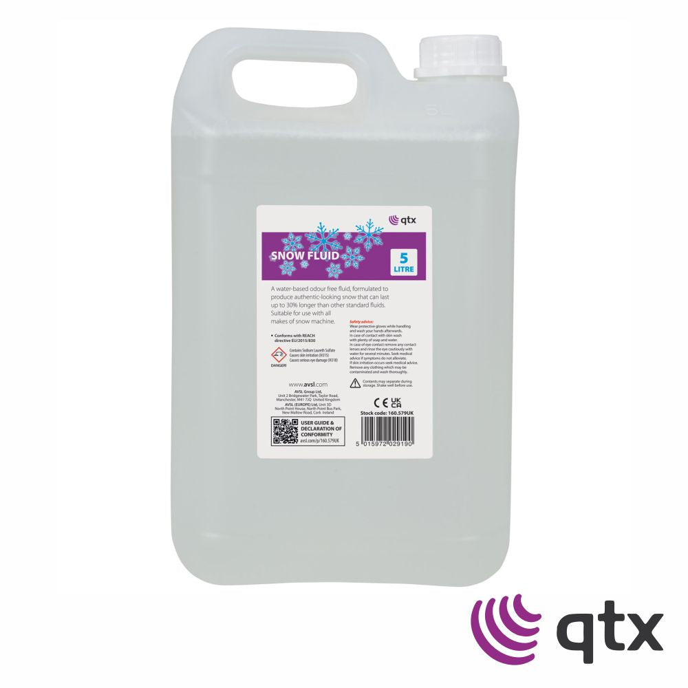 Líquido Para Máquina De Neve 5L Qtx - Tauu.pt