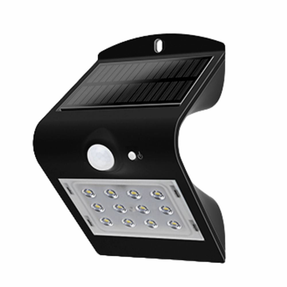 Aplique Exterior Solar 1,5W Ip65 C/ Sensor Movimento Pir - Tauu,pt