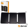 Painel Solar Portátil Dobrável 12V 20W Usb-C Qc3.0 Denver - Tauu.pt
