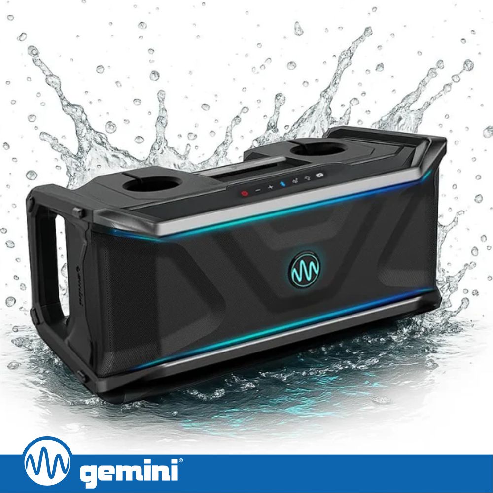 Coluna Bluetooth V5,4 Tws Flutuante 300W Ip67 Gemini - Tauu,pt