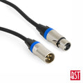 Cabo Dmx Xlr 3P Macho / Xlr 3P Fêmea Ip65 0.6M Bst - Tauu.pt