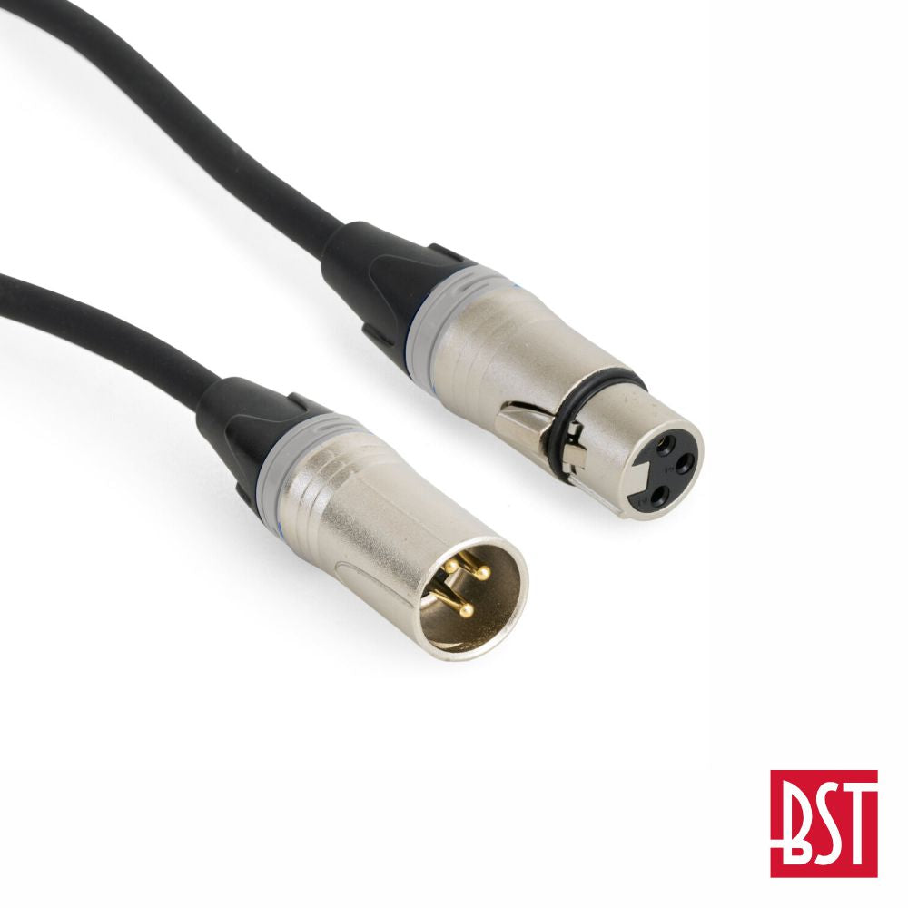 Cabo Dmx Xlr 3P Macho / Xlr 3P Fêmea 20M Bst - Tauu.pt