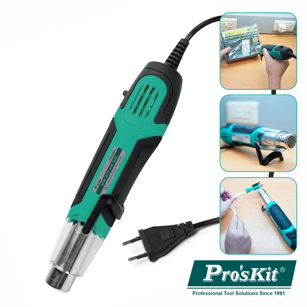 Mini Pistola De Ar Quente 250/500W 220V-240V Proskit - Tauu,pt