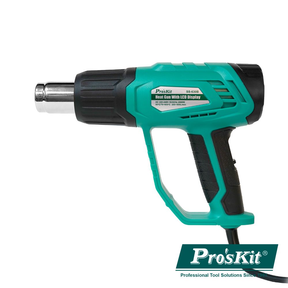 Pistola De Ar Quente 2000W C/ Lcd Proskit - Tauu.pt