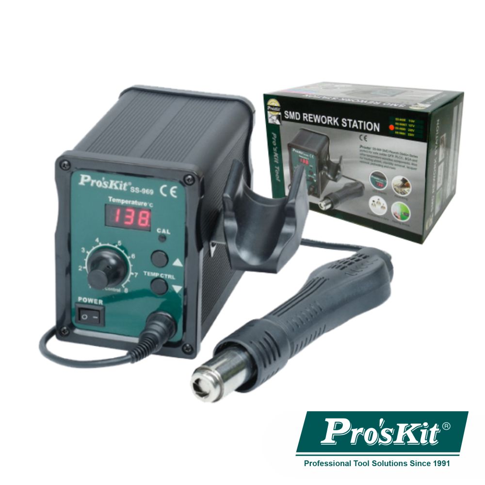 Estação De Soldar Smd Ar Quente 700W Proskit - Tauu,pt