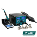 Estação De Soldar Smd Ar Quente 2 Em 1 750W Proskit - Tauu.pt