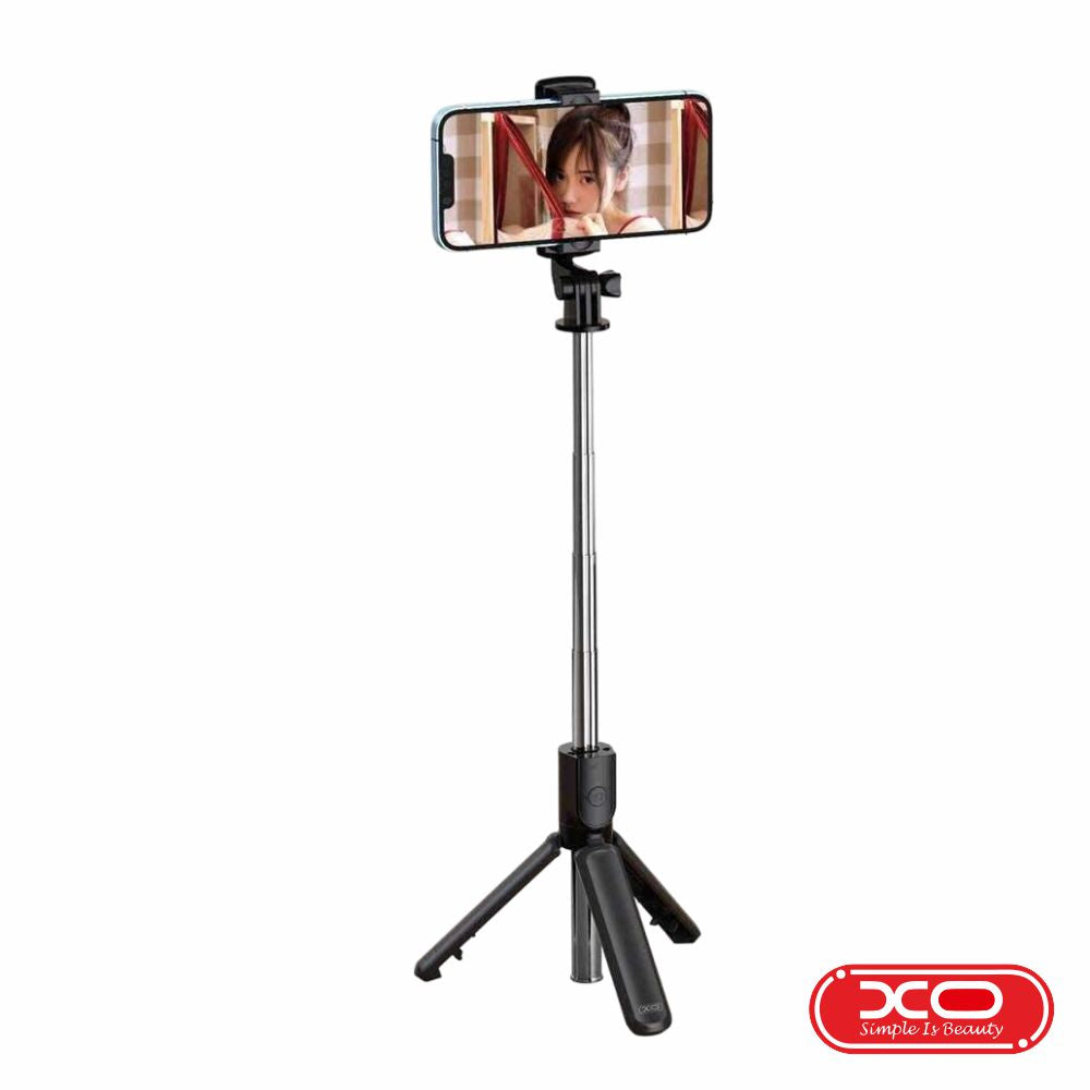 Vara Telescópica Monopod P/ Selfies C/ Função Tripé Xo - Tauu.pt