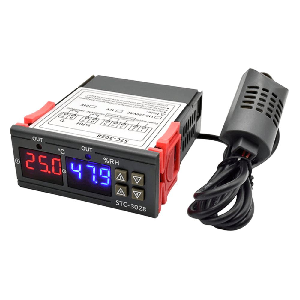 Termostato Digital C/ Sonda P/ Termómetro E Higrómetro - Tauu.pt