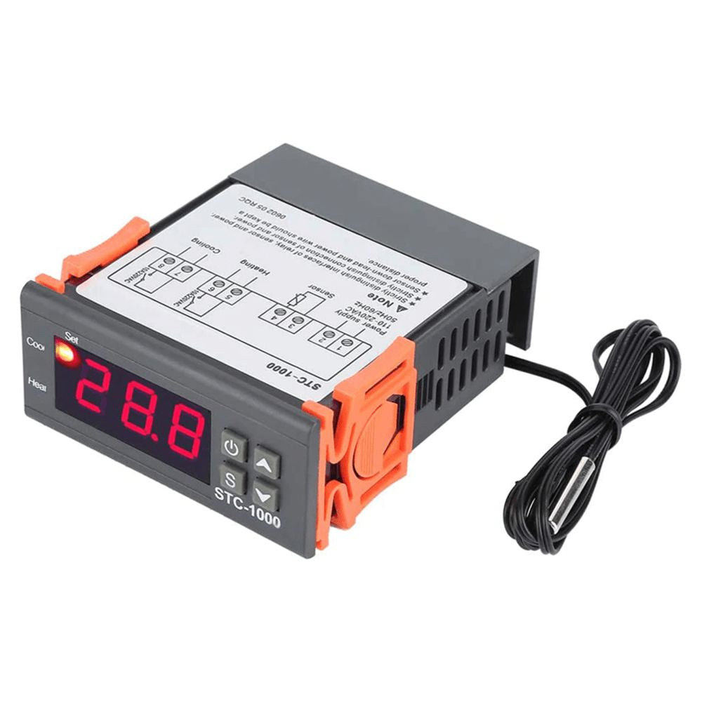 Termostato Digital 220V C/ Besouro E Sonda Ntc - Tauu,pt