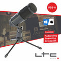Microfone Condensador De Estúdio Ltc - Tauu,pt