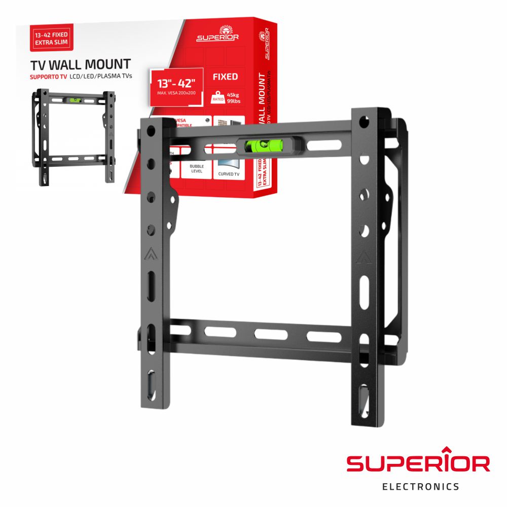 Suporte Lcd/Led/Curvo/Plasma 13/42" Vesa 200/200 - Tauu,pt