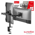 Suporte P/ 2 Monitores Pc 17/32" 2X9Kg Vesa 100/100 - Tauu.pt