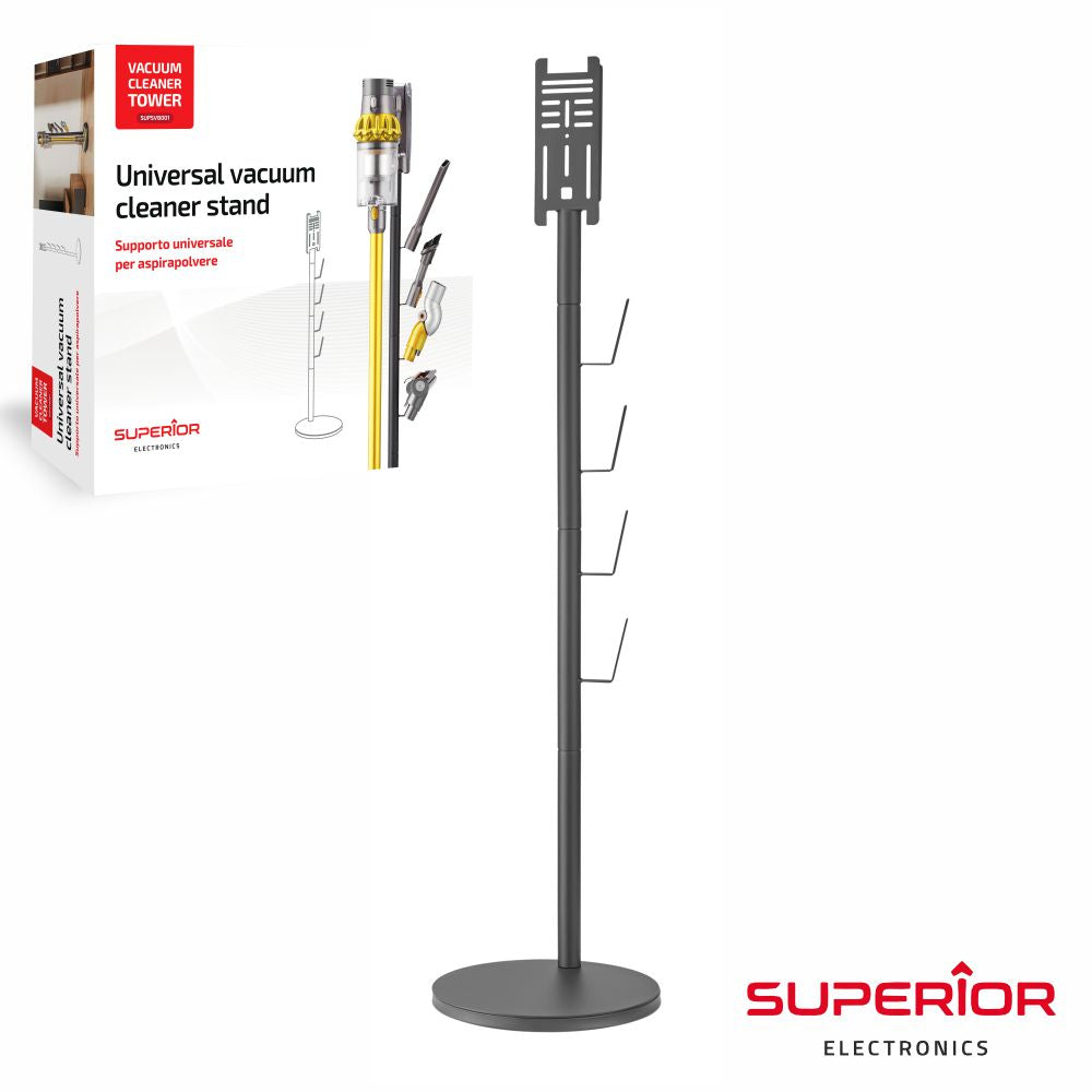 Suporte P/ Aspirador Vertical E Acessórios Superior - Tauu.pt