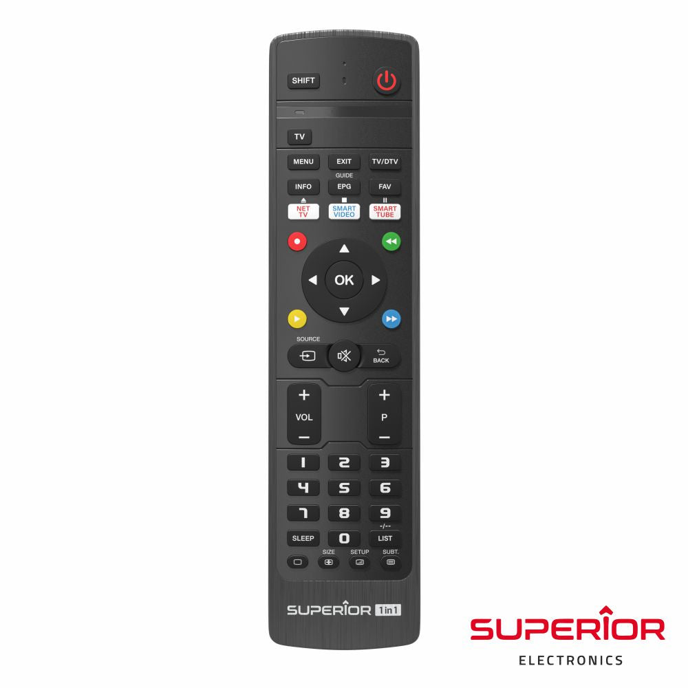 Comando Tv Programável 1:1 Clever Superior - Tauu.pt