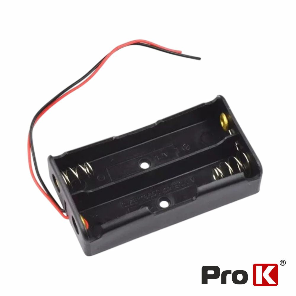 Suporte P/ 2 Pilhas 18650 Prok - Tauu.pt