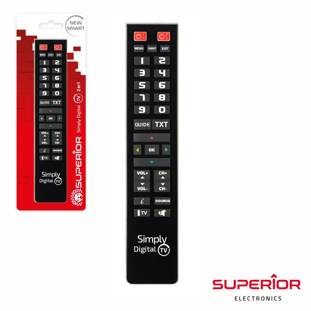 Telecomando Programável Simply Digital Tv - Tauu.pt