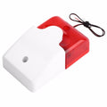 Sirene E Estroboscópio Vermelho Em Caixa 12V - Tauu,pt