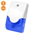 Sirene E Estroboscópio Azul Em Caixa C/ 4 Leds 5-12V - Tauu.pt