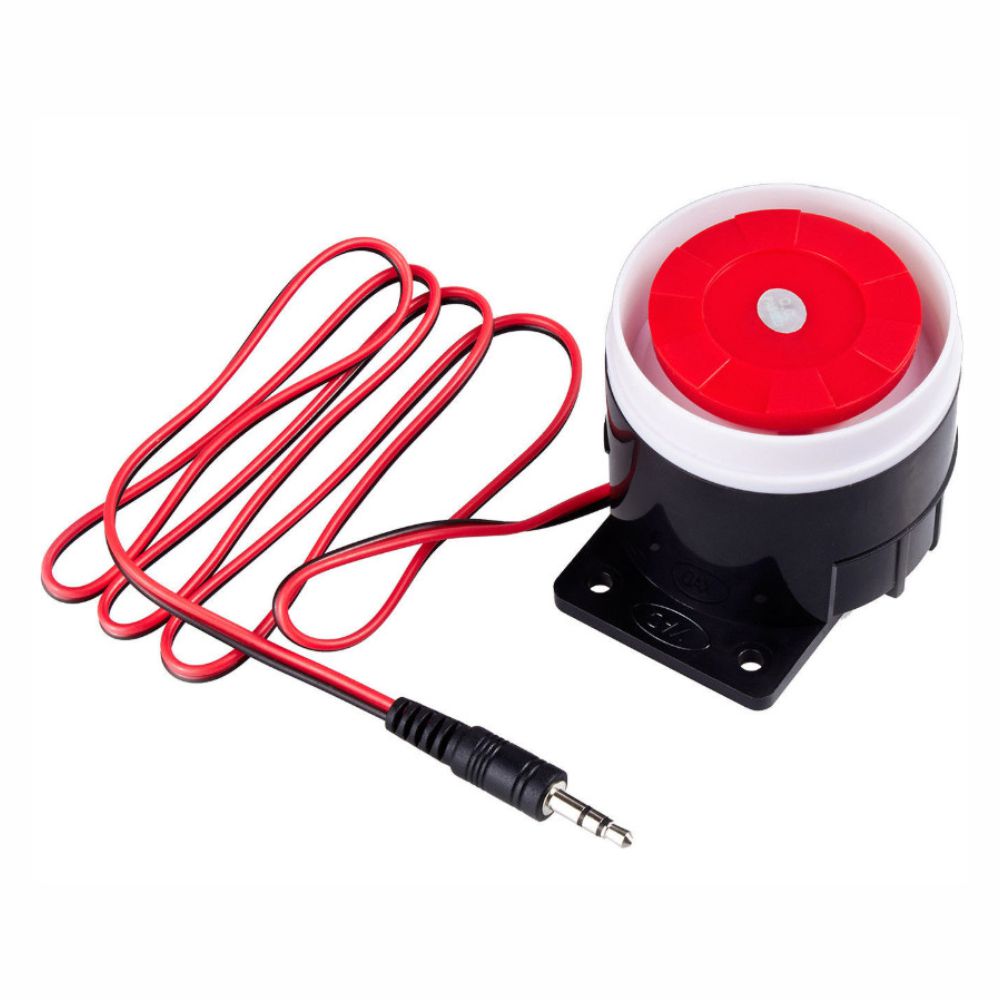 Sirene Pequena 9-12V 120Db C/ Ficha Jack 3.5Mm - Tauu.pt