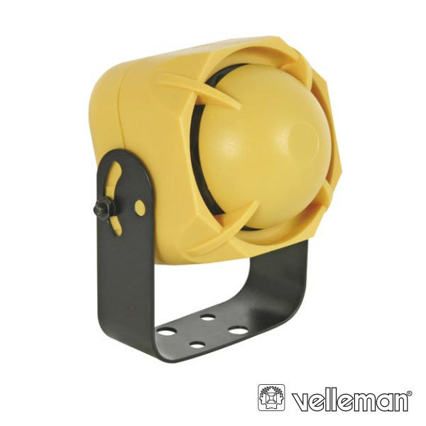 Sirene Resistente A Intemperie C/ Cabos Conexão 12V 20W - Tauu.pt