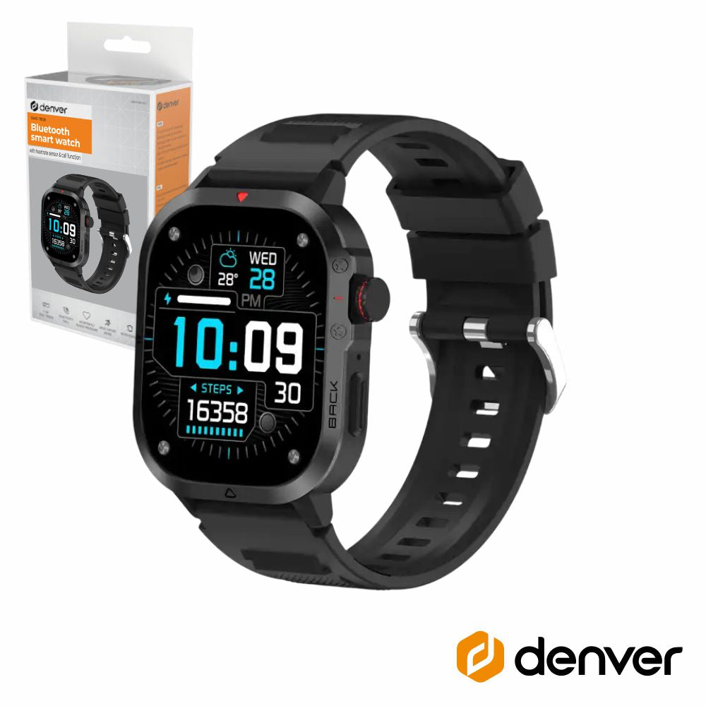 Smartwatch Amoled 2.04" P/ Android Ios Preto Denver - Tauu.pt