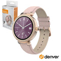 Smartwatch Multifunções P/ Android Ios Ip67 Rosa Denver - Tauu,pt