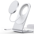 Carregador Por Indução Qi 15W C/ Suporte Magnético - Tauu,pt