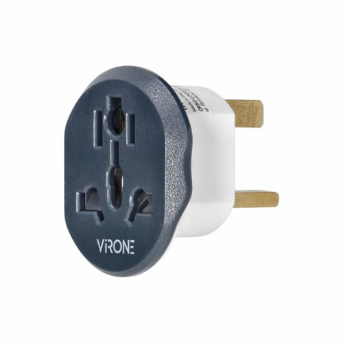 Adaptador De Viagem Reino Unido - Europa Virone - Tauu.pt