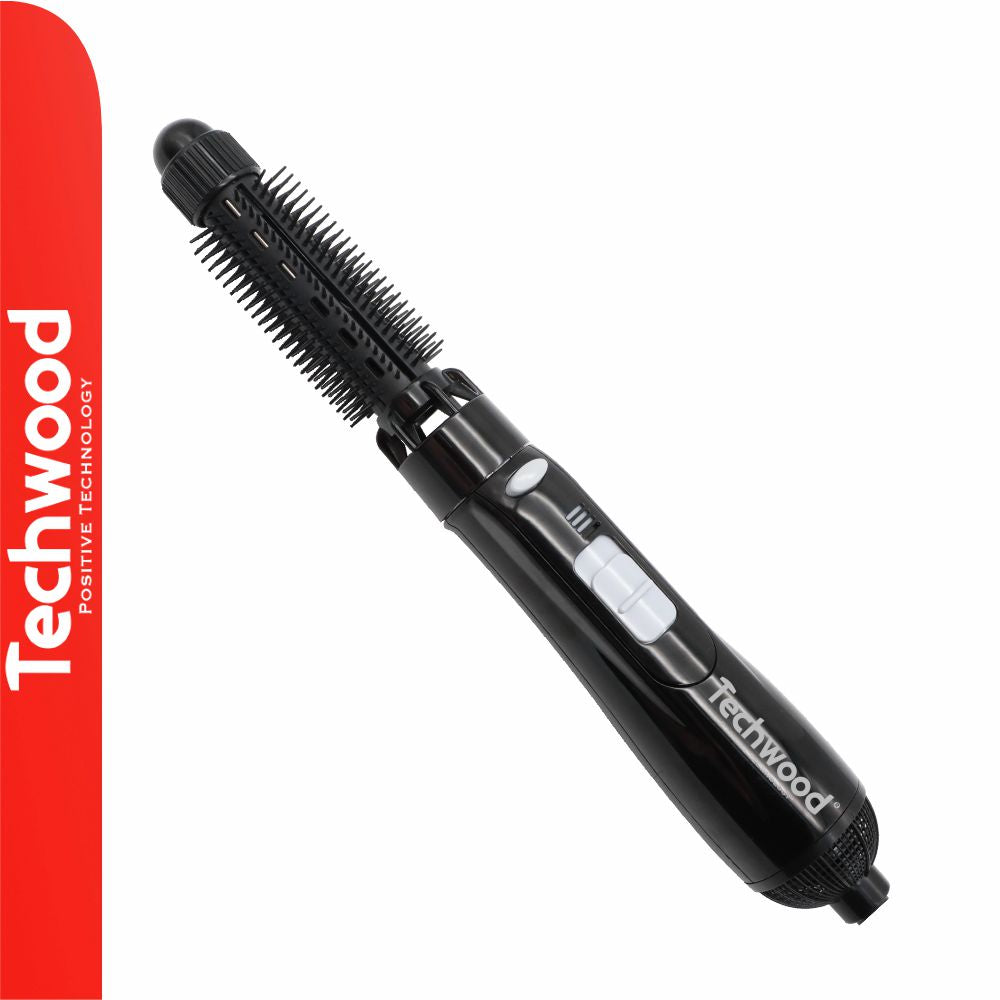 Escova Alisadora De Cabelo Rotativa 800W Techwood - Tauu,pt