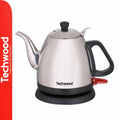 Fervedor De Água Elétrico Inox 1350W 0.8L Techwood - Tauu.pt
