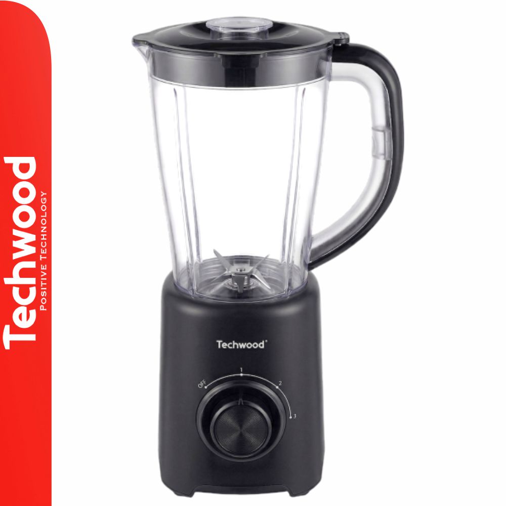 Liquidificador 500W 1.5L C/ Copo Techwood - Tauu.pt